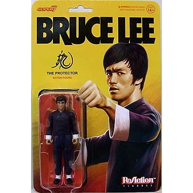 SUPER 7 REACTION FIGURES 3.75インチアクションフィギュア BRUCE LEE WAVE 1 BRUCE LEE [THE PROTECTOR]