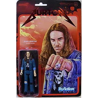 SUPER 7 REACTION FIGURES 3.75インチアクションフィギュア CLIFF BURTON [CLIFF 'EM ALL]