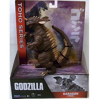 パッケージ傷み特価 PLAYMATES TOHO SERIES 6.5インチアクションフィギュア BARAGON (1965)