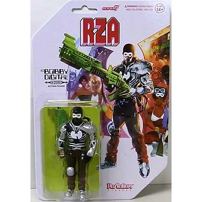 SUPER 7 REACTION FIGURES 3.75インチアクションフィギュア RZA BOBBY DIGITAL