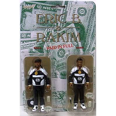 ワケアリ特価 SUPER 7 REACTION FIGURES 3.75インチアクションフィギュア ERIC B. & RAKIM PAID IN FULL 2PACK