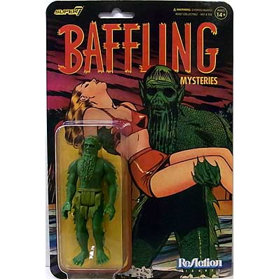 SUPER 7 REACTION FIGURES 3.75インチアクションフィギュア PRE-CODE HORROR WAVE 1 BAFFLING MYSTERIES SEAWEED MONSTER