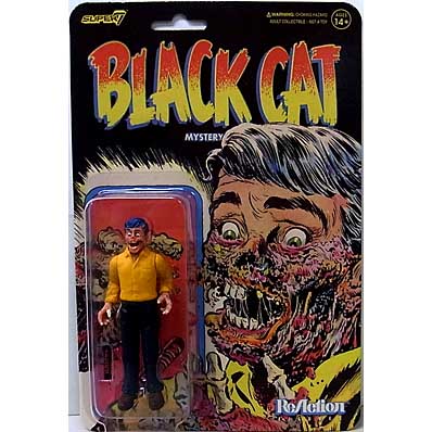 SUPER 7 REACTION FIGURES 3.75インチアクションフィギュア PRE-CODE HORROR WAVE 1 BLACK CAT MYSTERY RADIUM MAN