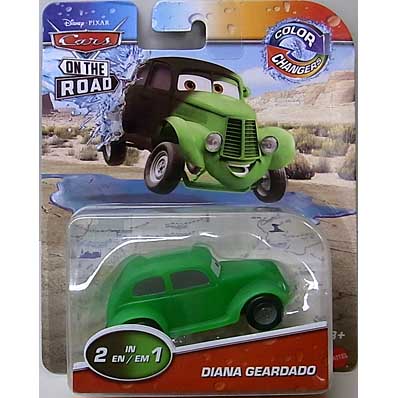 MATTEL CARS ON THE ROAD COLOR CHANGERS シングル DIANA GEARDADO