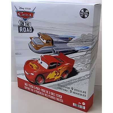 MATTEL CARS ON THE ROAD SALT FEVER 9-PACK 