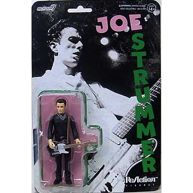 SUPER 7 REACTION FIGURES 3.75インチアクションフィギュア JOE STRUMMER (LONDON CALLING)