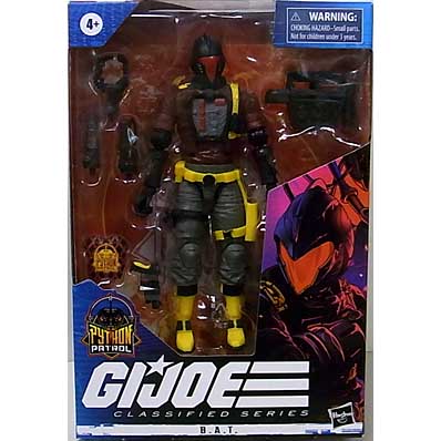 HASBRO G.I.JOE 6インチアクションフィギュア CLASSIFIED SERIES B.A.T. [PYTHON PATROL]