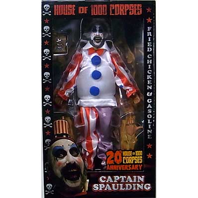 NECA HOUSE OF 1000 CORPSES 8インチドール CAPTAIN SPAULDING [20TH ANNIVERSARY]