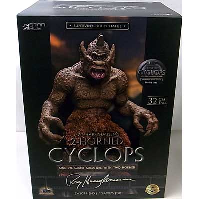 STAR ACE THE 7TH VOYAGE OF SINBAD 2-HORNED CYCLOPS SOFT VINYL STATUE [DELUXE VERSION]
