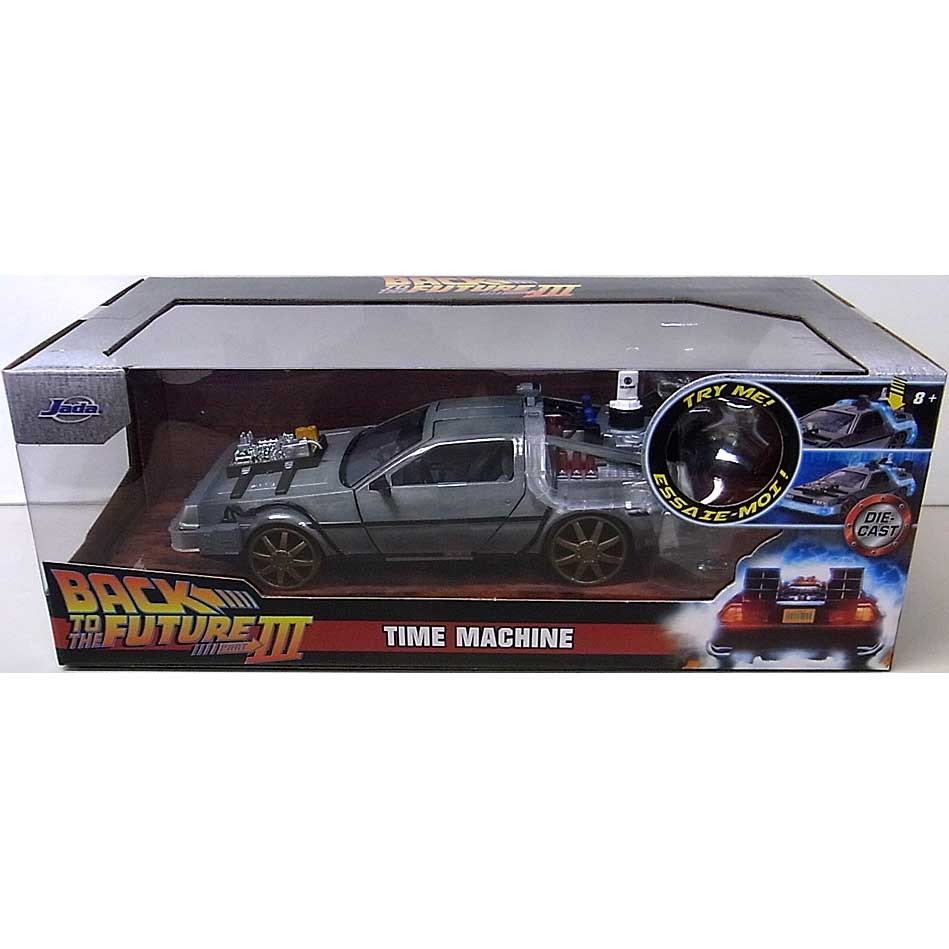 JADA TOYS METALS DIE CAST 1/24スケール BACK TO THE FUTURE PART III TIME MACHINE [RAIL VERSION] [国内版]