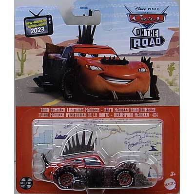 MATTEL CARS ON THE ROAD シングル ROAD RUMBLER LIGHTNING McQUEEN