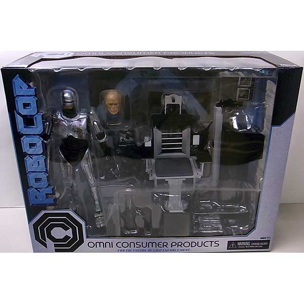 NECA ROBOCOP 7インチアクションフィギュア ULTIMATE BATTLE DAMAGED ROBOCOP WITH CHAIR