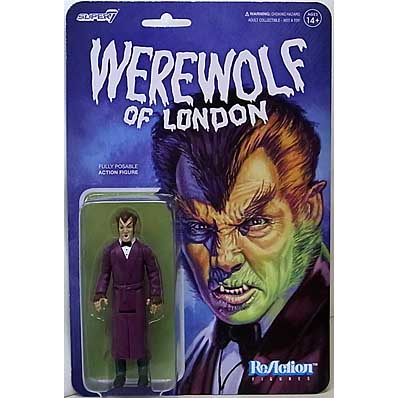 SUPER 7 REACTION FIGURES 3.75インチアクションフィギュア WEREWOLF OF LONDON