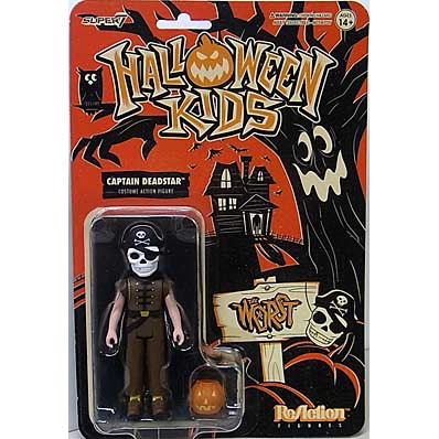SUPER7 REACTION FIGURES 3.75インチアクションフィギュア HALLOWEEN KIDS CAPTAIN DEADSTAR BOY (THE WORST)