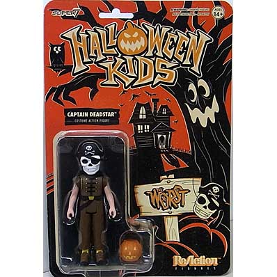 SUPER 7 REACTION FIGURES 3.75インチアクションフィギュア HALLOWEEN KIDS CAPTAIN DEADSTAR BOY (THE WORST)