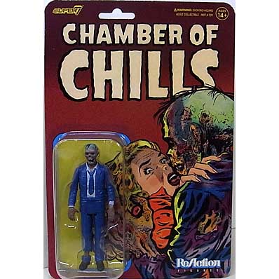 SUPER 7 REACTION FIGURES 3.75インチアクションフィギュア PRE-CODE HORROR WAVE 2 CHAMBER OF CHILLS #23 HEARTLESS ZOMBIE