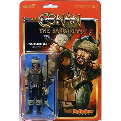 SUPER 7 REACTION FIGURES 3.75インチアクションフィギュア CONAN THE BARBARIAN WAVE 1 SUBOTAI