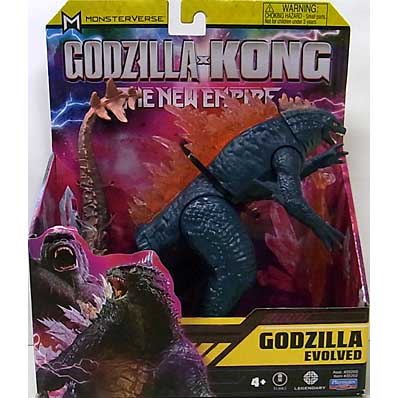 PLAYMATES GODZILLA x KONG: THE NEW EMPIRE 6インチベーシックアクションフィギュア GODZILLA EVOLVED