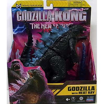 PLAYMATES GODZILLA x KONG: THE NEW EMPIRE 6インチベーシックアクションフィギュア GODZILLA WITH HEAT RAY