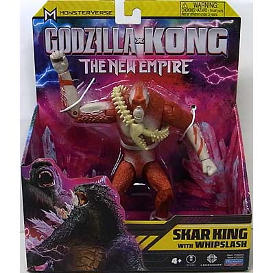 PLAYMATES GODZILLA x KONG: THE NEW EMPIRE 6インチベーシックアクションフィギュア SKAR KING WITH WHIPLASH