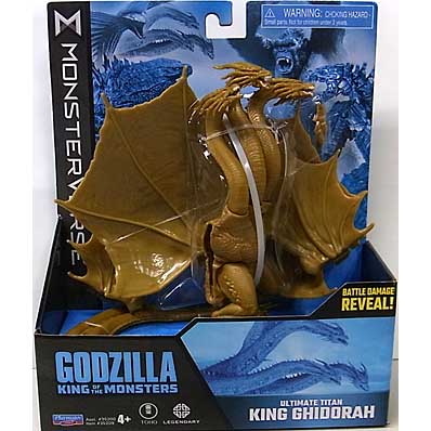 PLAYMATES MONSTERVERSE 6インチベーシックアクションフィギュア GODZILLA: KING OF THE MONSTERS ULTIMATE TITAN KING GHIDORAH