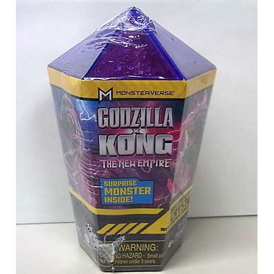 PLAYMATES GODZILLA x KONG: THE NEW EMPIRE HOLLOW EARTH CRYSTAL WITH MINI FIGURE (PURPLE)