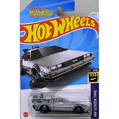 MATTEL HOT WHEELS 1/64スケール 2024 HW SCREEN TIME BACK TO THE FUTURE TIME MACHINE HOVER MODE #060 [国内版]