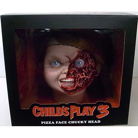 TRICK OR TREAT STUDIOS CHILD'S PLAY 3 ULTIMATE CHUCKY PIZZA FACE HEAD