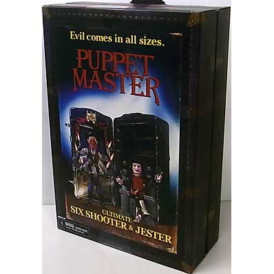 NECA PUPPET MASTER 7インチスケールアクションフィギュア ULTIMATE SIX SHOOTER & JESTER 2PACK