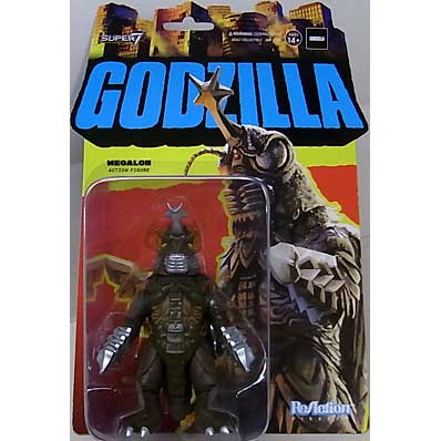 SUPER 7 REACTION FIGURES 3.75インチアクションフィギュア TOHO WAVE 3 MEGALON