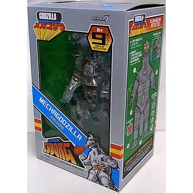 SUPER 7 TOHO SUPER CYBORG WAVE 1 MECHAGODZILLA (CLEAR)