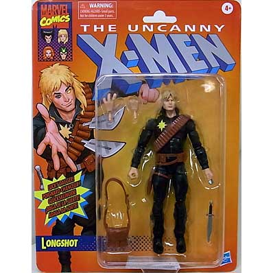 HASBRO MARVEL LEGENDS 2022 RETRO 6-INCH COLLECTION THE UNCANNY X-MEN LONGSHOT