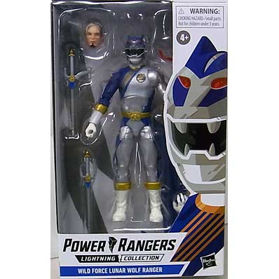 HASBRO POWER RANGERS LIGHTNING COLLECTION 6インチアクションフィギュア WILD FORCE LUNAR WOLF RANGER