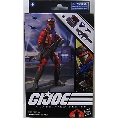 HASBRO G.I.JOE 6インチアクションフィギュア CLASSIFIED SERIES CRIMSON VIPER