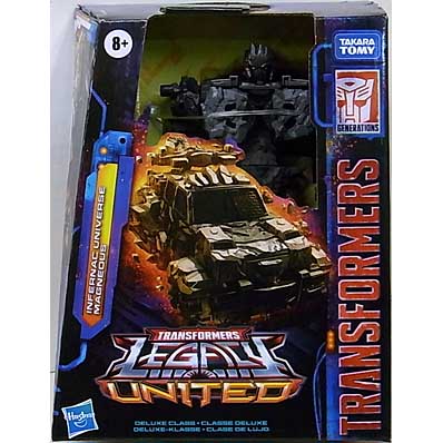 HASBRO TRANSFORMERS LEGACY UNITED DELUXE CLASS INFERNAC UNIVERSE MAGNEOUS
