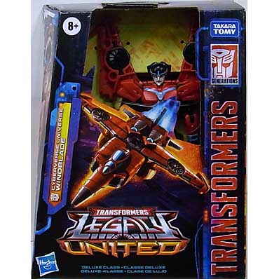 HASBRO TRANSFORMERS LEGACY UNITED DELUXE CLASS CYBERVERSE UNIVERSE WINDBLADE