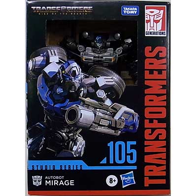 HASBRO TRANSFORMERS STUDIO SERIES DELUXE CLASS AUTOBOT MIRAGE #105