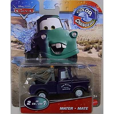 台紙傷み特価 MATTEL CARS 2023 COLOR CHANGERS シングル MATER