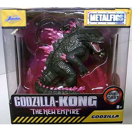 JADA TOYS METALS DIE CAST 2.5インチフィギュア GODZILLA x KONG: THE NEW EMPIRE GODZILLA KEYCHAIN