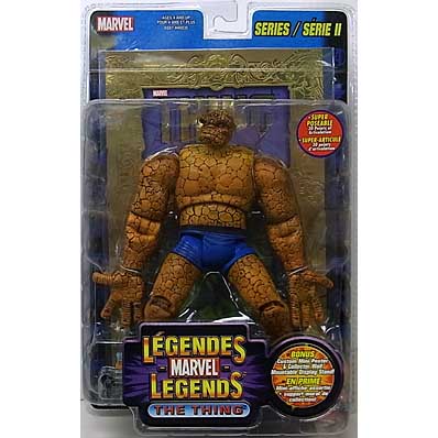 TOYBIZ MARVEL LEGENDS 2 THE THING (GOLD CARD)