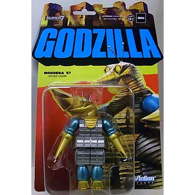 SUPER 7 REACTION FIGURES 3.75インチアクションフィギュア TOHO WAVE 5 MOGUERA '57