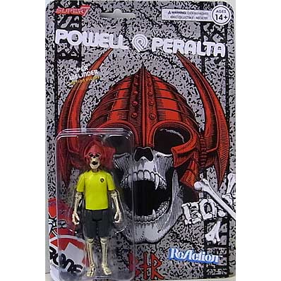 SUPER 7 REACTION FIGURES 3.75インチアクションフィギュア POWELL PERALTA WAVE 4 PER WELINDER