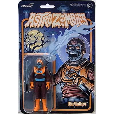 SUPER 7 REACTION FIGURES 3.75インチアクションフィギュア ASTRO ZOMBIES WAVE 3 (MAROON / ORANGE)