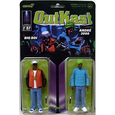 SUPER 7 REACTION FIGURES 3.75インチアクションフィギュア OUTKAST WAVE 1 (ATLines) 2PACK