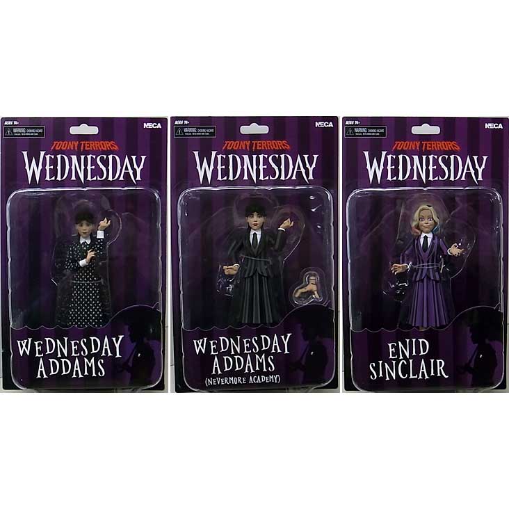 NECA TOONY TERRORS WEDNESDAY 3種セット