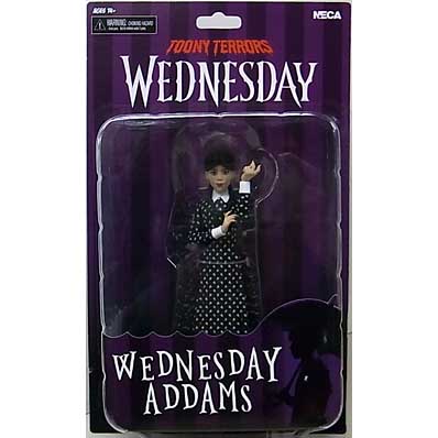 NECA TOONY TERRORS WEDNESDAY WEDNESDAY ADDAMS