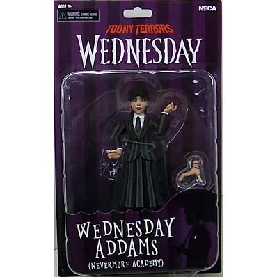 NECA TOONY TERRORS WEDNESDAY WEDNESDAY ADDAMS (NEVERMORE ACADEMY)