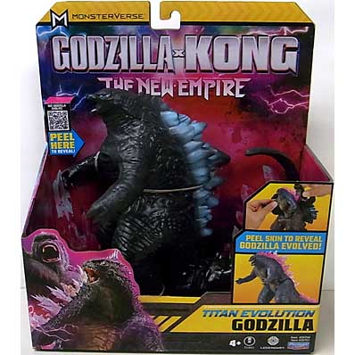 PLAYMATES GODZILLA x KONG: THE NEW EMPIRE TITAN EVOLUTION GODZILLA