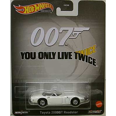 MATTEL HOT WHEELS 1/64スケール 2023 REPLICA ENTERTAINMENT 007 YOU ONLY LIVE TWICE TOYOTA 2000GT ROADSTER [国内版]