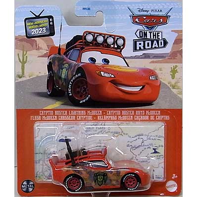 MATTEL CARS ON THE ROAD シングル CRYPTID BUSTER LIGHTNING McQUEEN